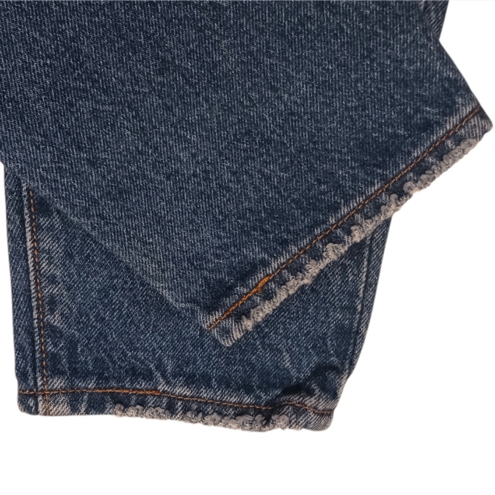 Levis Wedgie Premium Denim Straight Ankle Jeans Iconic Fit - Picture 9 of 13